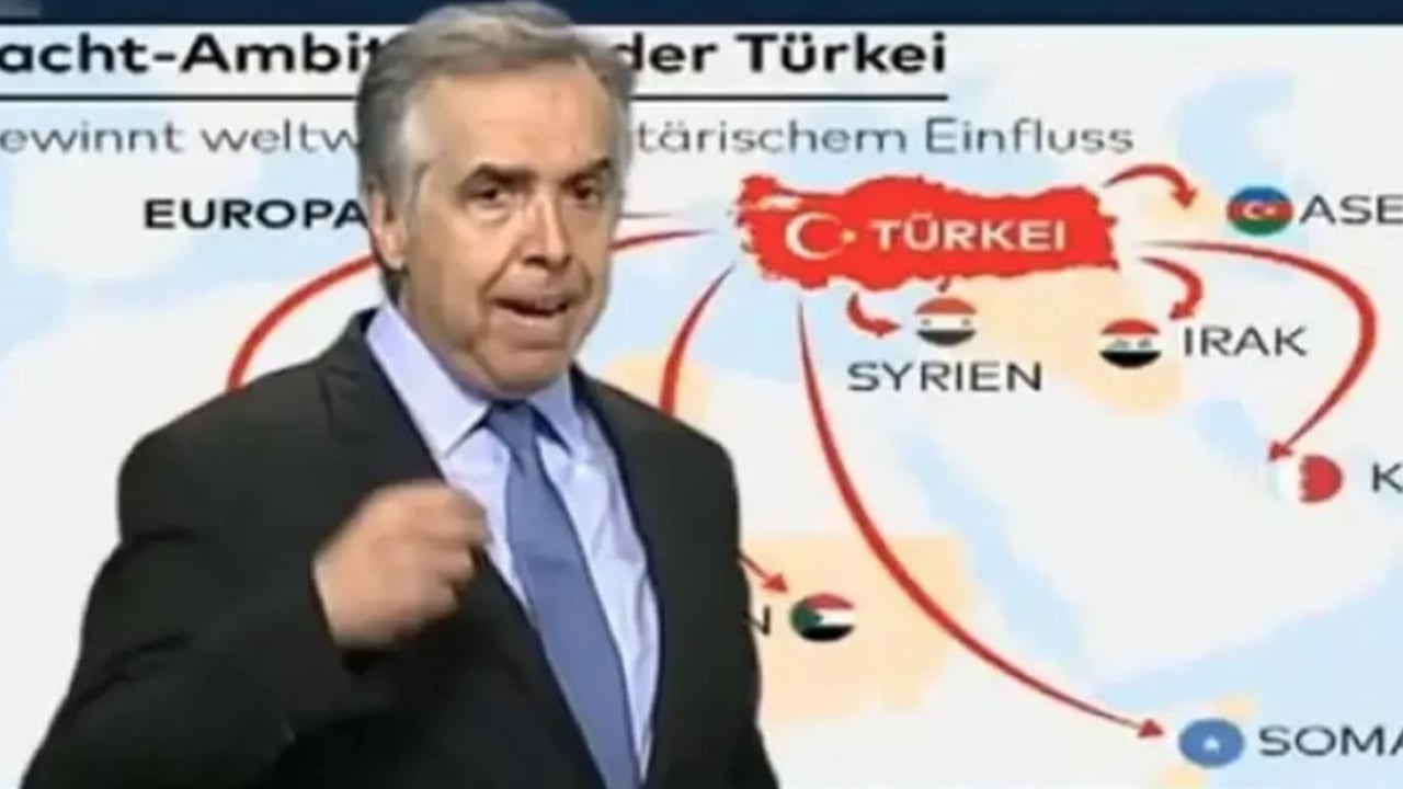Foto - Türkiye korkusu Yunanlıları komedyen yaptı: Yunan muhabirden çapını aşan provokasyon 