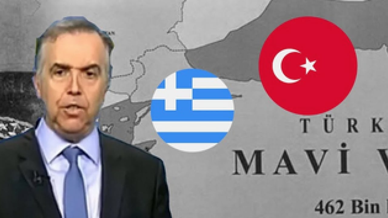 Foto - Türkiye korkusu Yunanlıları komedyen yaptı: Yunan muhabirden çapını aşan provokasyon 