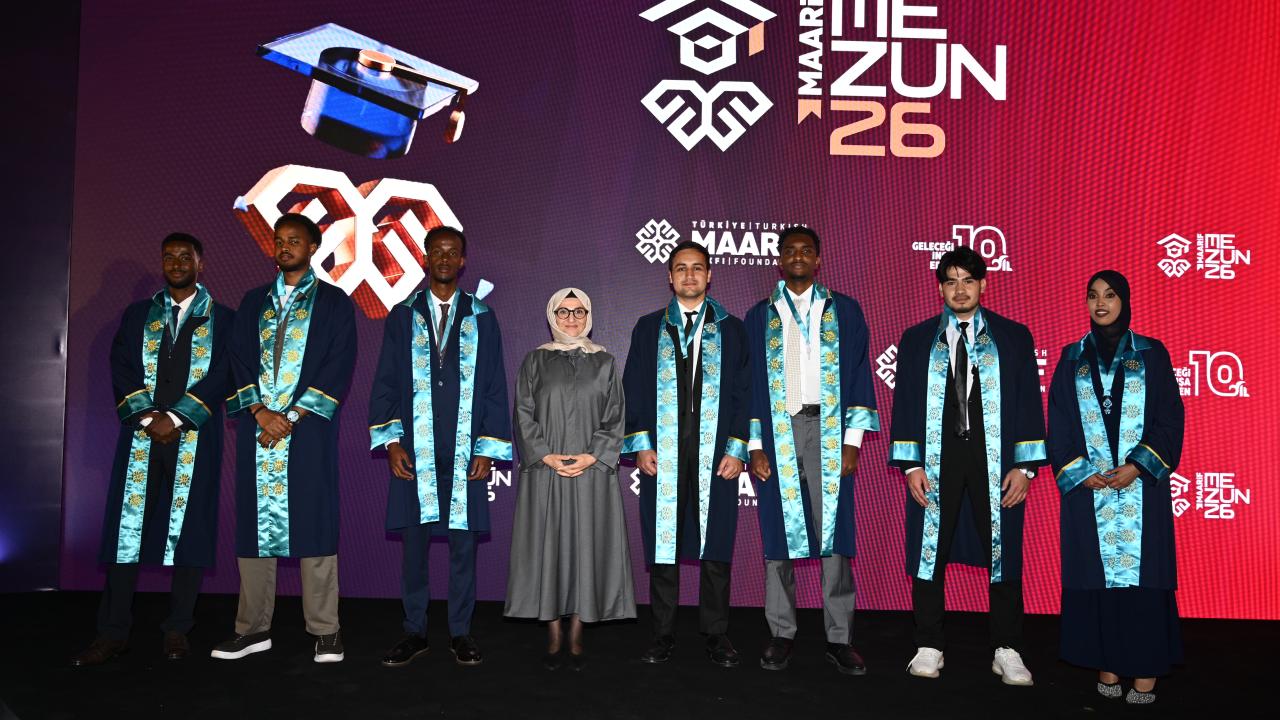 Foto - Türkiye Maarif Vakfı’nın gurur günü! Uluslararası öğrenciler için mezuniyet töreni düzenledi