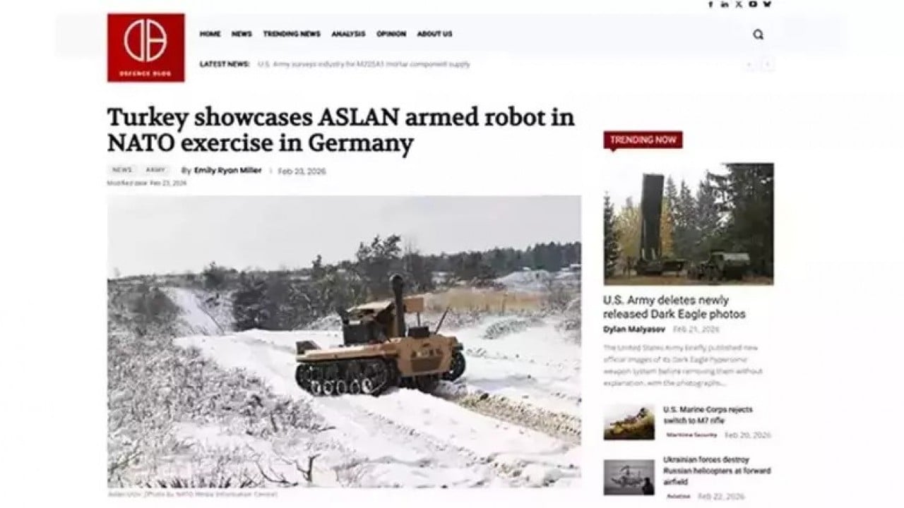 Foto - Türkiye robot ordusunu sahaya sürdü! Amerikalılar neye uğradığını şaşırdı