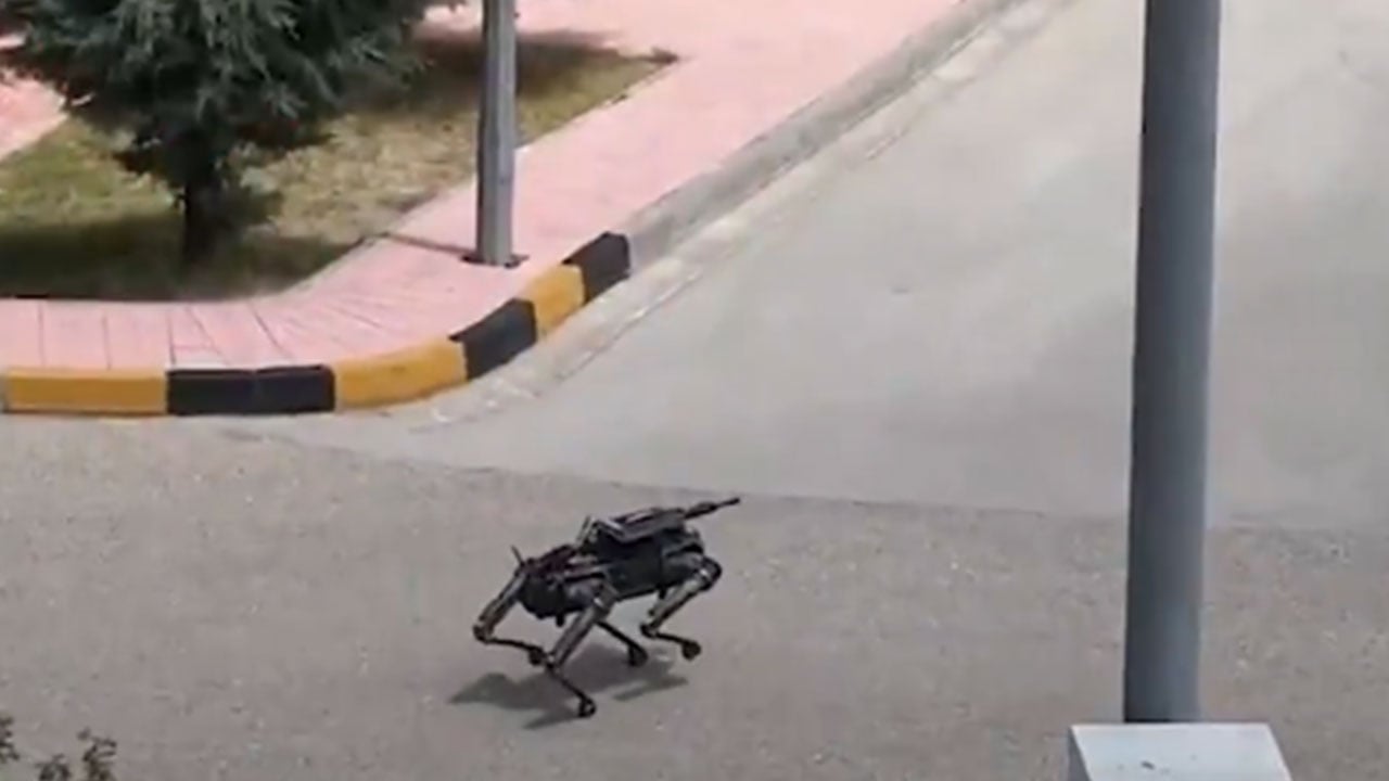 Foto - Türkiye robot ordusunu sahaya sürmüştü: Şimdi de onlar robot kurtlarla ilerlemeye başladılar