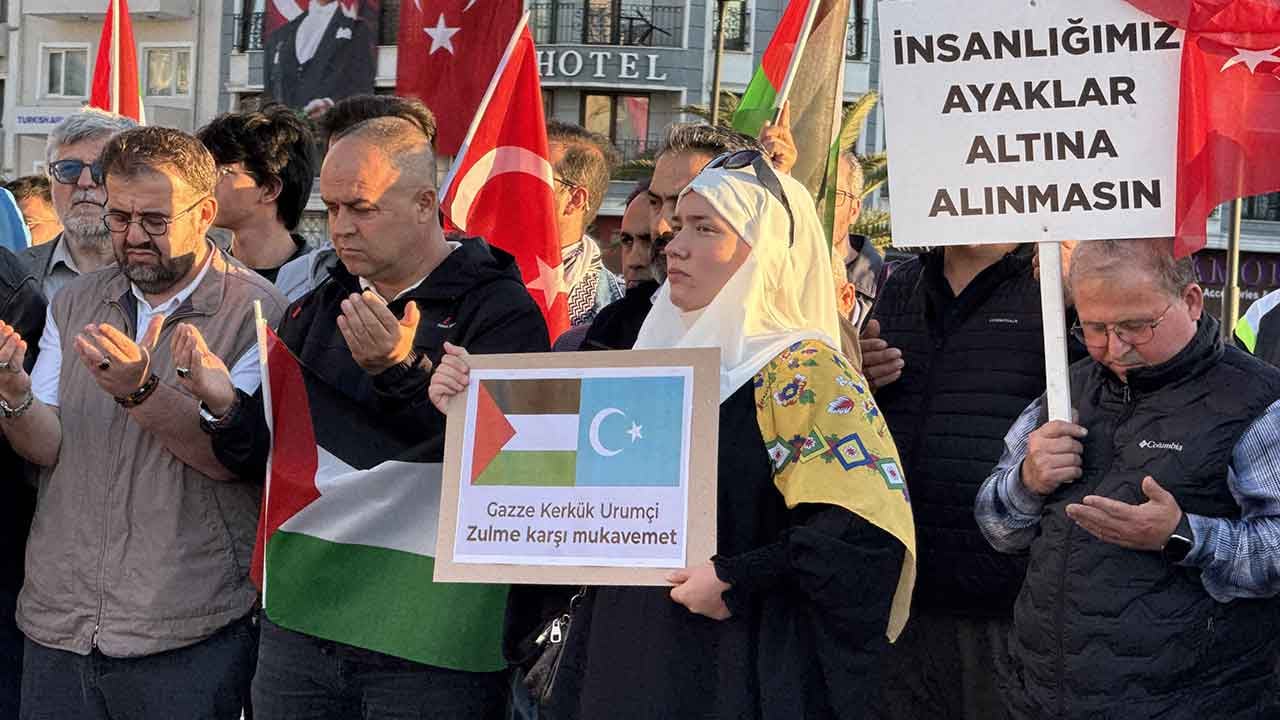 Foto - Türkiye tek yürek! Terörist İsrail'e tepki