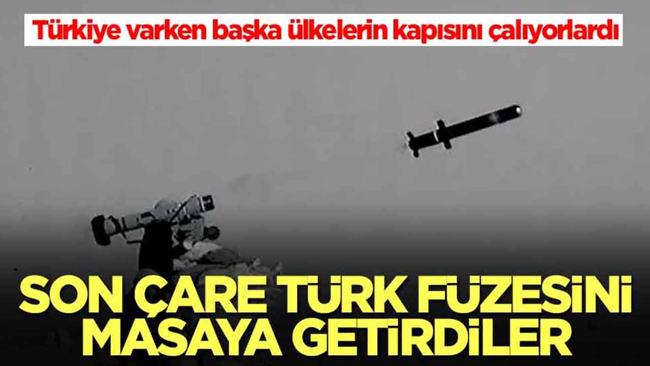 Türkiye varken başka ülkelerin kapısını çalıyorlardı: Ambargo sonrası Türk füzesine yöneldiler