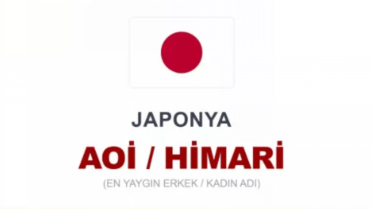 Foto - Türkiye'de en çok o isim kullanılıyor! Ülkelerin en çok kullanılan isimleri belli oldu!