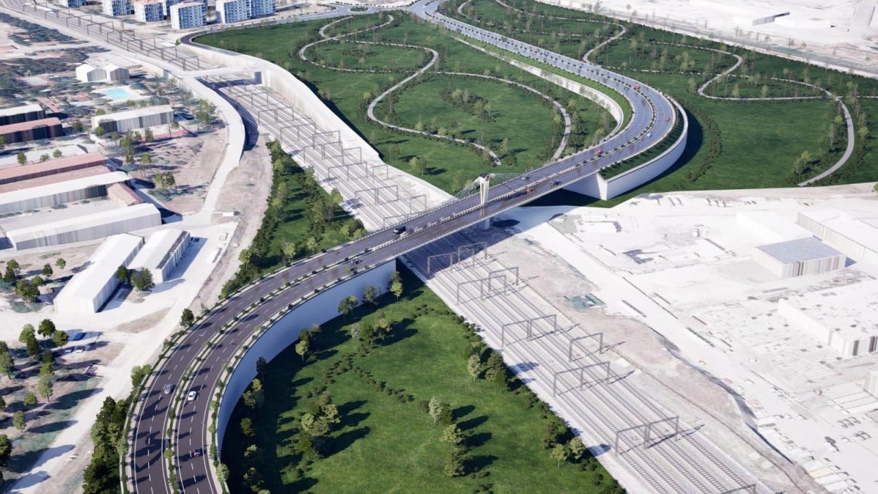 Foto - Türkiye’de ilk kez uygulanan yöntemle yapıldı Ankara’nın kalbine 140 metrelik yeni köprü
