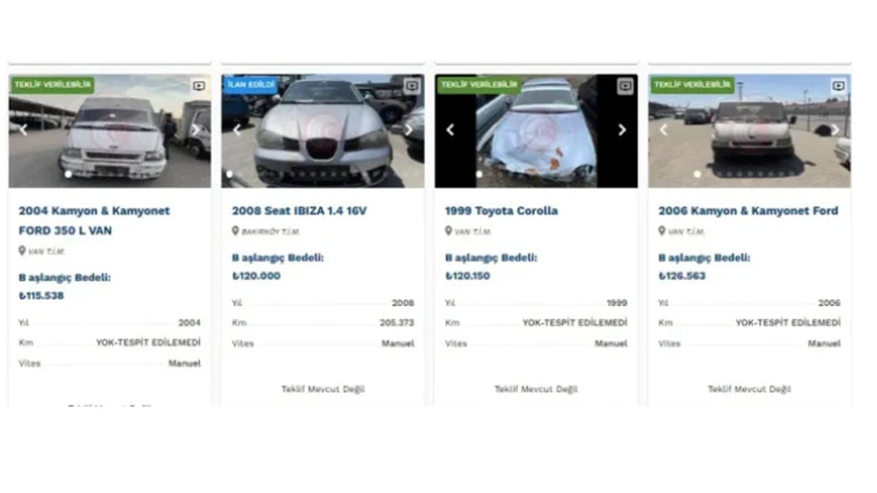 Foto - Türkiye’de telefon fiyatına otomobil verecekler! Ticaret Bakanlığı yüzlercesini satışa çıkardı