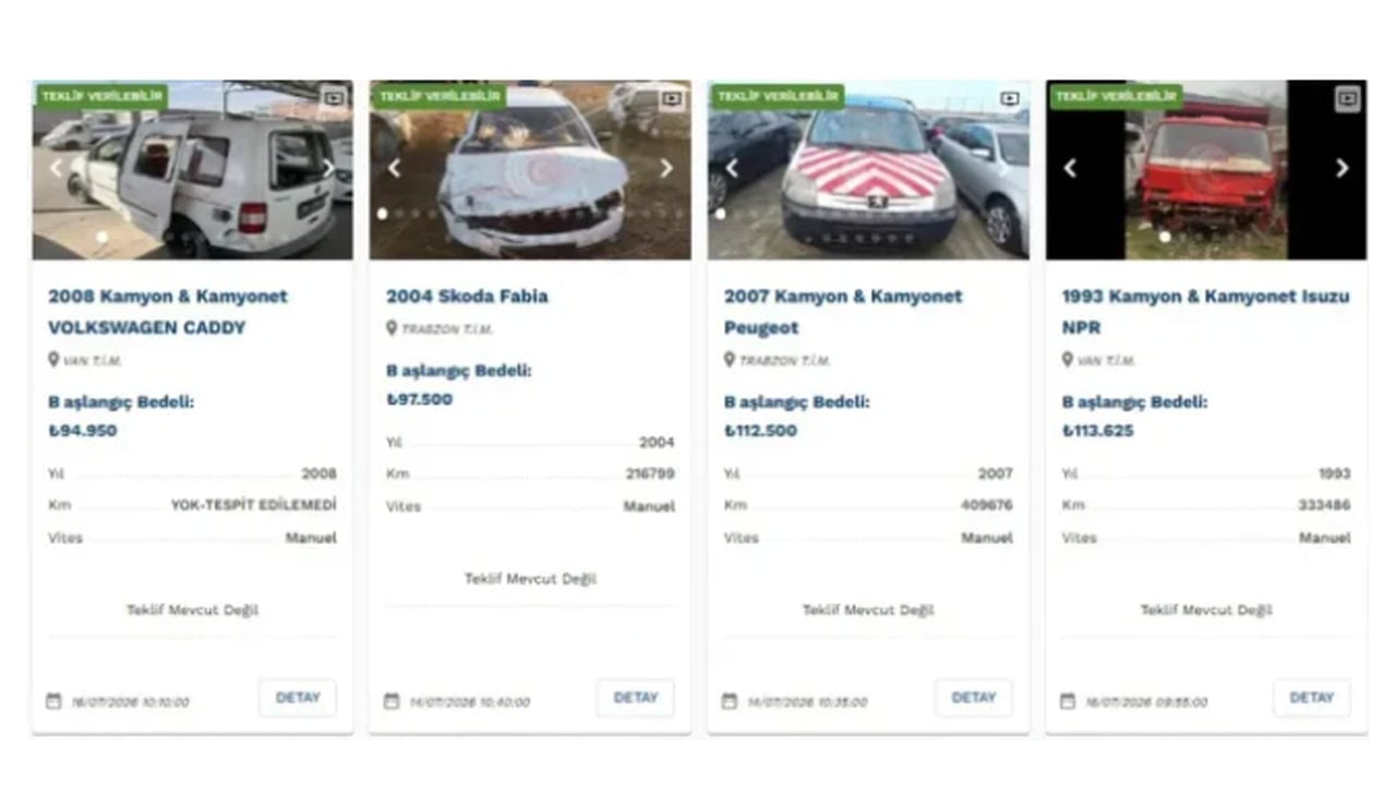 Foto - Türkiye’de telefon fiyatına otomobil verecekler! Ticaret Bakanlığı yüzlercesini satışa çıkardı