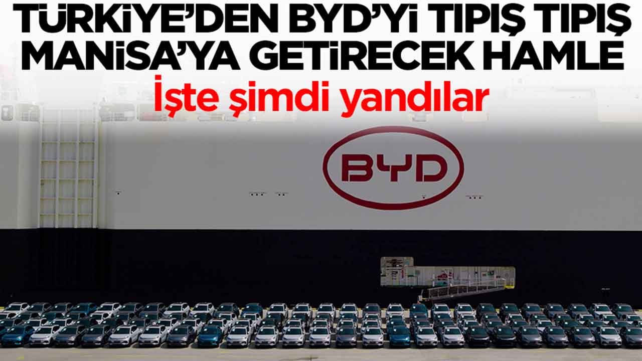 Türkiye'den Çinli BYD'yi tıpış tıpış Manisa'ya getirecek karar: İşte şimdi yandılar