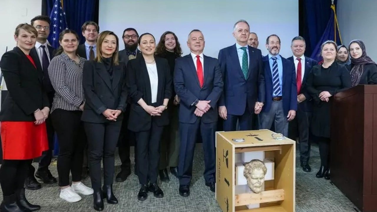 Foto - Türkiye'den gizlice kaçırılmıştı! ABD geri verdi: Değeri 8 milyon dolar