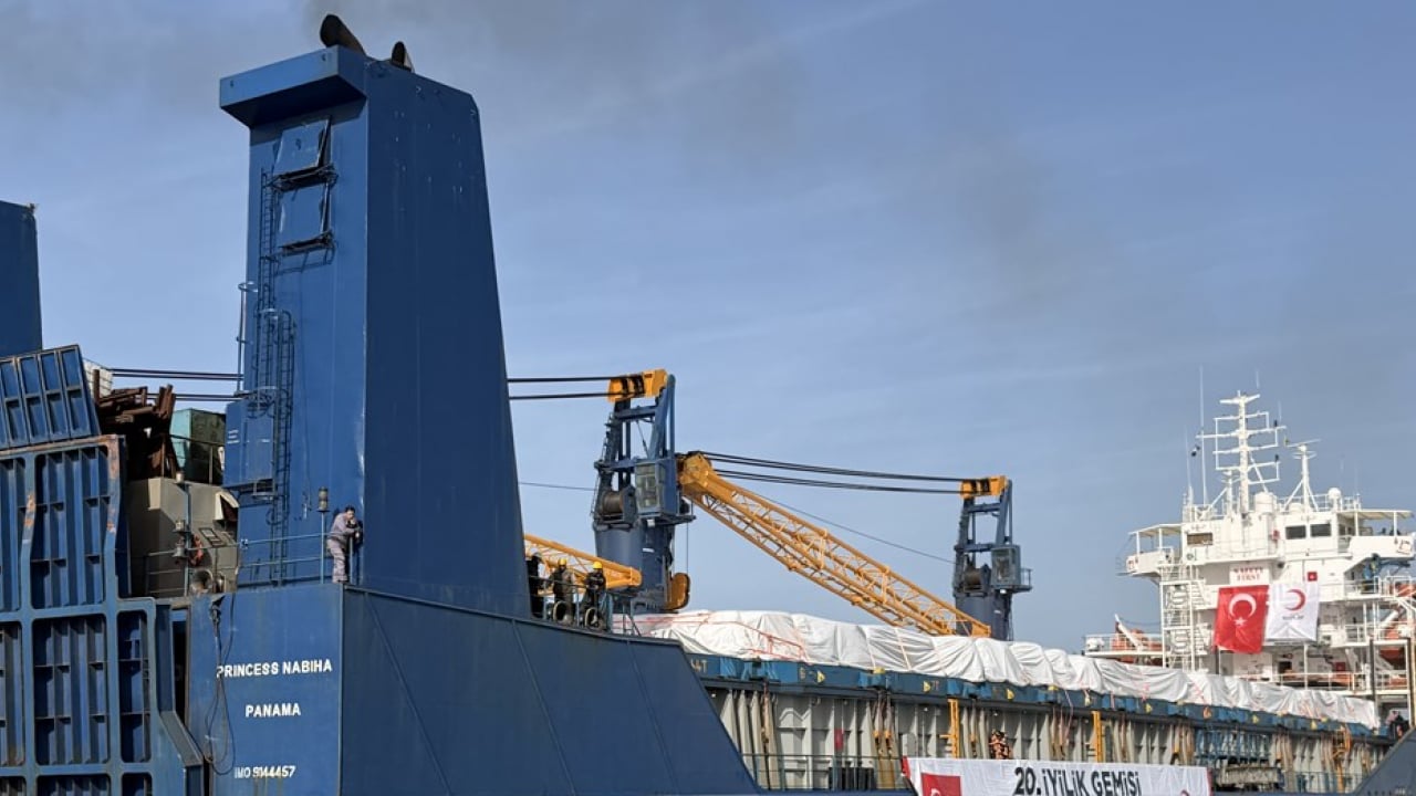 Foto - Türkiye’den hareket etti: 'İyilik Gemisi' Mısır'a ulaştı!