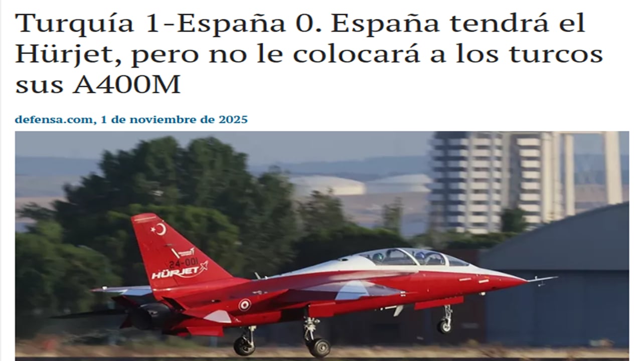 Foto - Türkiye'den Hürjet alan İspanya hayal kırıklığına uğradı: Ankara'nın bu anlaşması tüm planı çürüttü