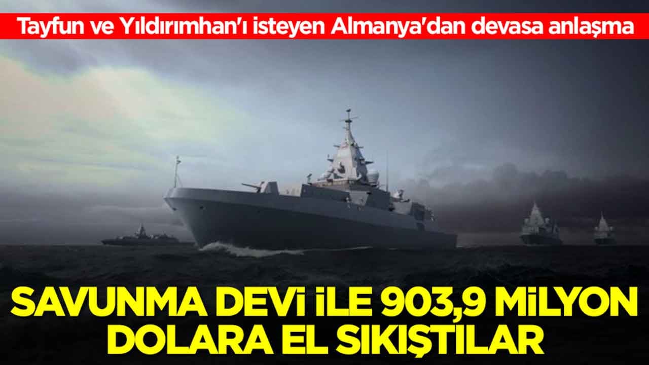 Türkiye'den iki füzeyi isteyen Almanya'dan devasa anlaşma: Savunma devi ile 903,9 milyon dolara el sıkıştılar