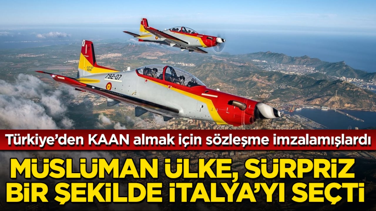Türkiye’den patır patır KAAN almak için sözleşme imzalamışlardı! Müslüman ülke, sürpriz bir şekilde İtalya’yı seçti