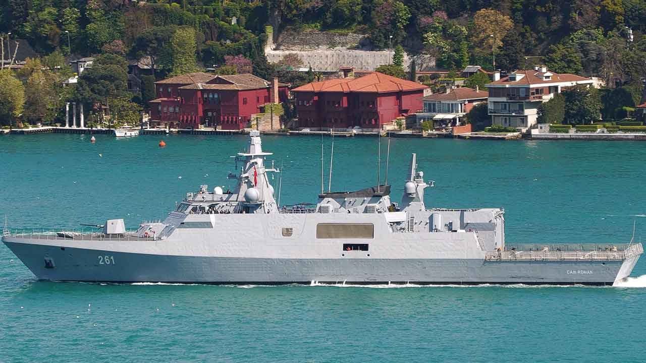 Foto - Türkiye'den savaş gemisi alıp ismini değiştirdiler: İstanbul'dan ilerlemeye başladı