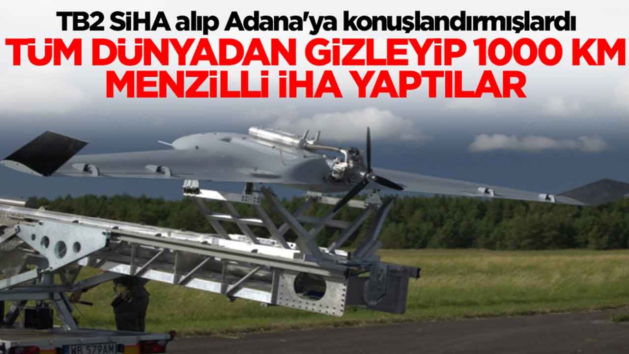 Türkiye'den SİHA alıp Adana'ya konuşlandırmışlardı: Tüm dünyadan gizleyip 1000 km menzilli İHA yaptılar