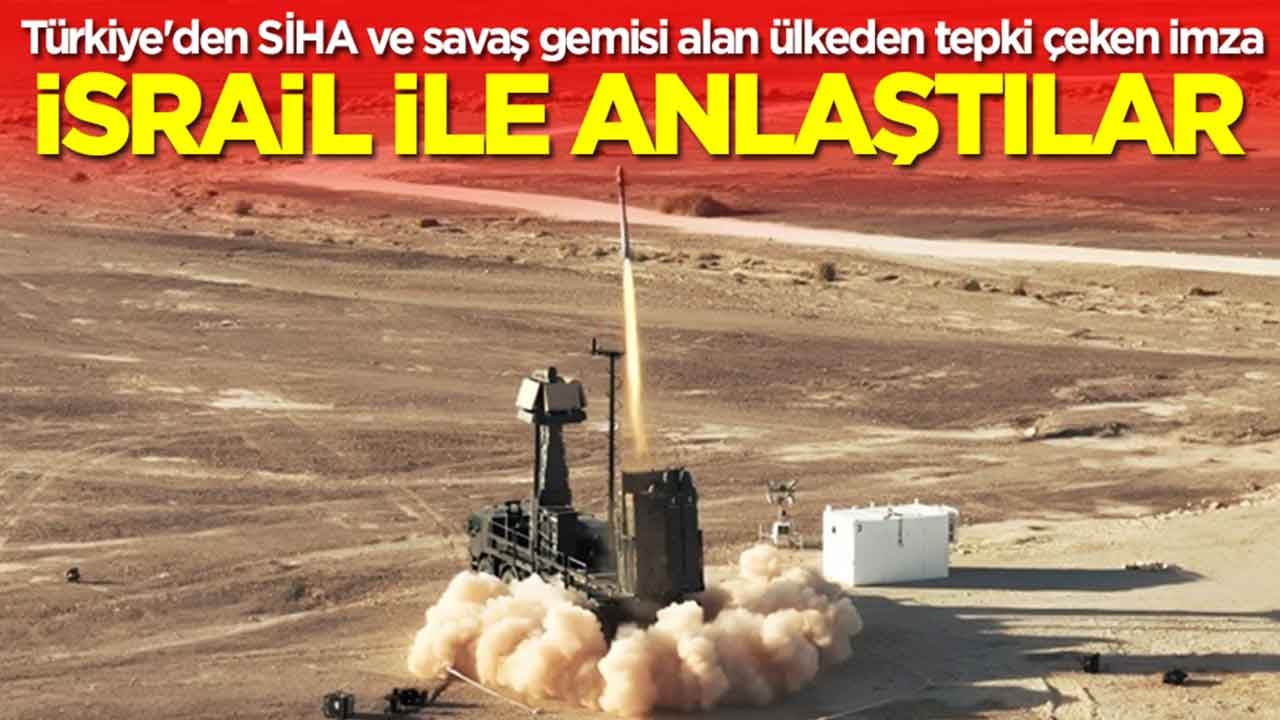 Türkiye'den TB2 SİHA ve savaş gemisi alan ülkeden tepki toplayan imza: İsrail ile anlaştılar