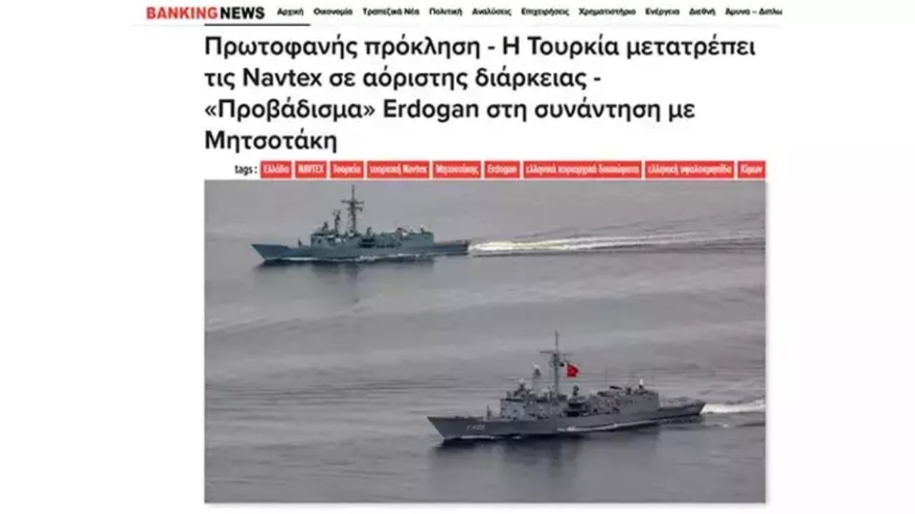 Foto - Türkiye’nin cevabı karşısında Yunanistan apışıp kaldı: Üstünlük Türklere geçti