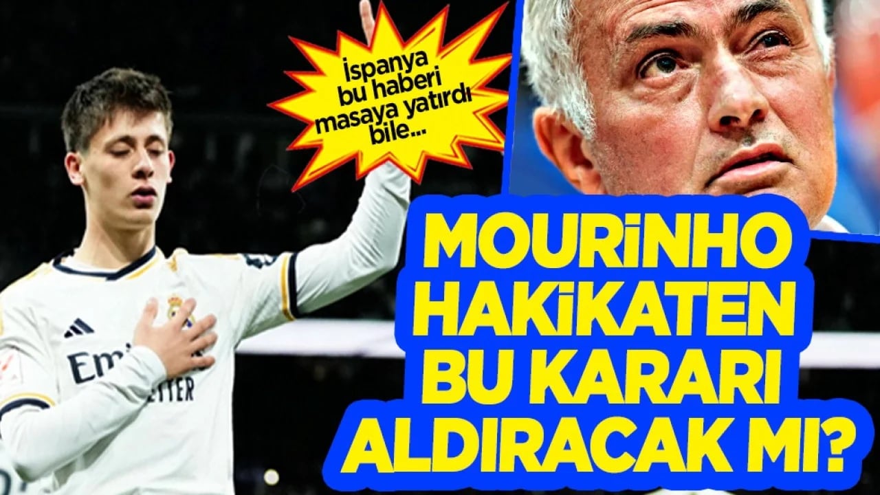 Türkiye'nin en büyük yıldızı için heyecanlandıran gelişme: Mourinho'dan şok! Sosyal medya alev alev