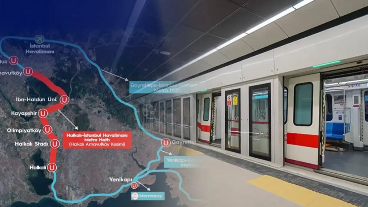 Foto - Türkiye'nin en uzun metrosu açılıyor! Halkalı-İstanbul Havalimanı arası 30 dakika