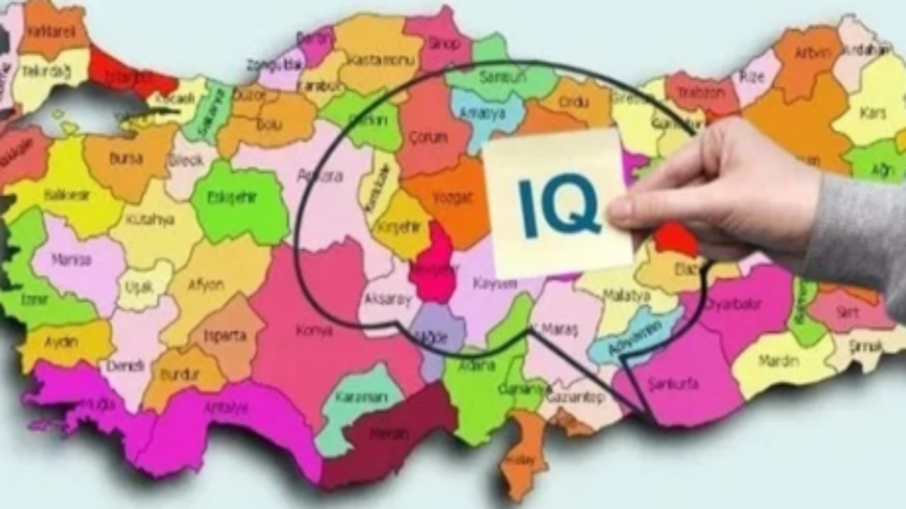 Foto - Türkiye’nin en zeki şehirleri açıklandı! İşte şaşırtan IQ haritamız