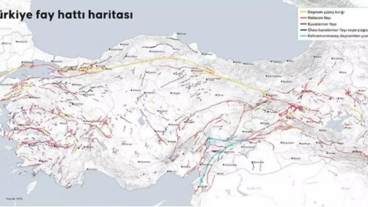 Foto - Türkiye’nin fay haritası güncellendi! Hangi şehirler deprem riski altında şok etti