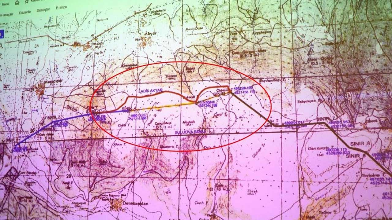 Foto - Türkiye'nin iki ili arasında sınır krizi! Topraklarımızı almaya çalışıyorlar asla vazgeçmeyiz