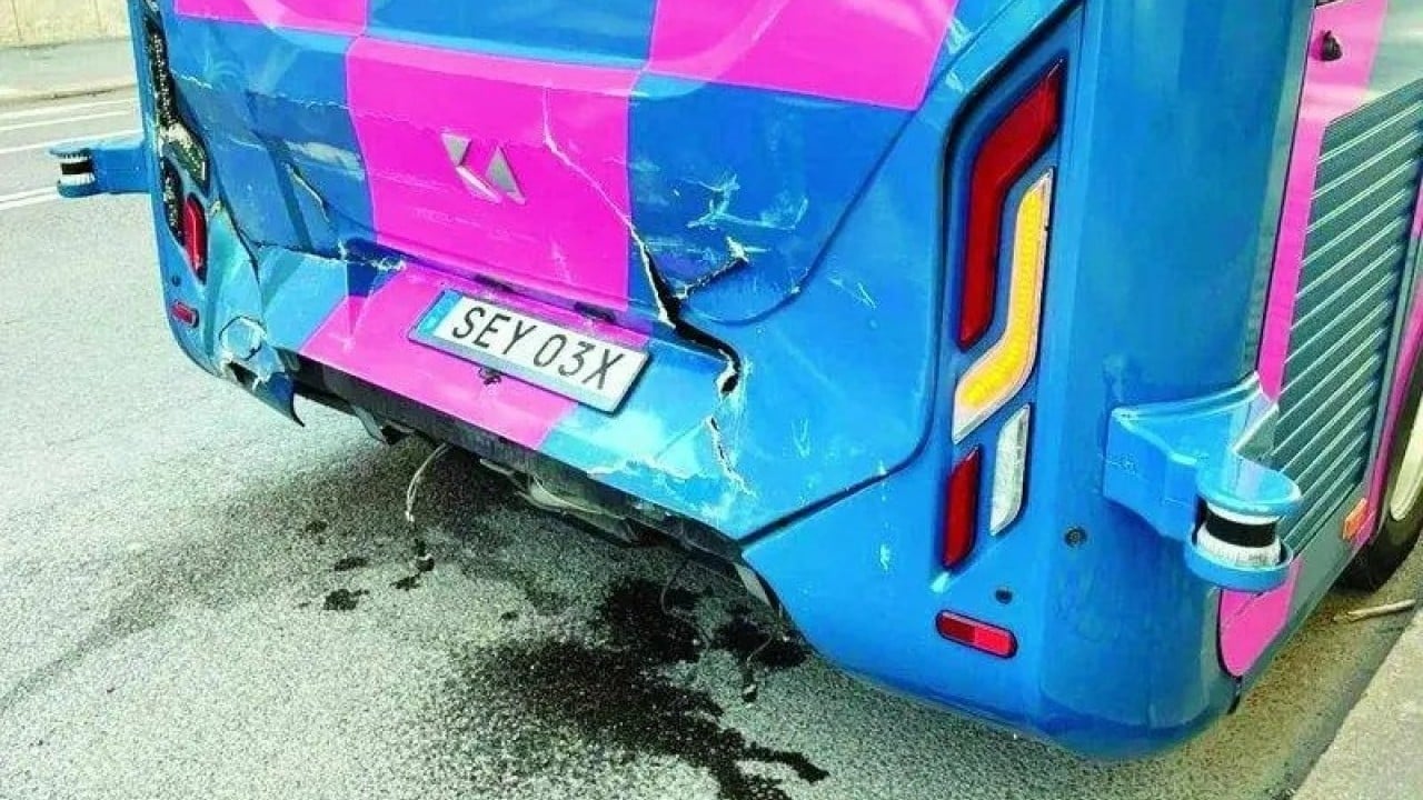Foto - Türkiye'nin insansız otobüsünü karalamaya çalıştılar: Gerçek ortaya çıktı