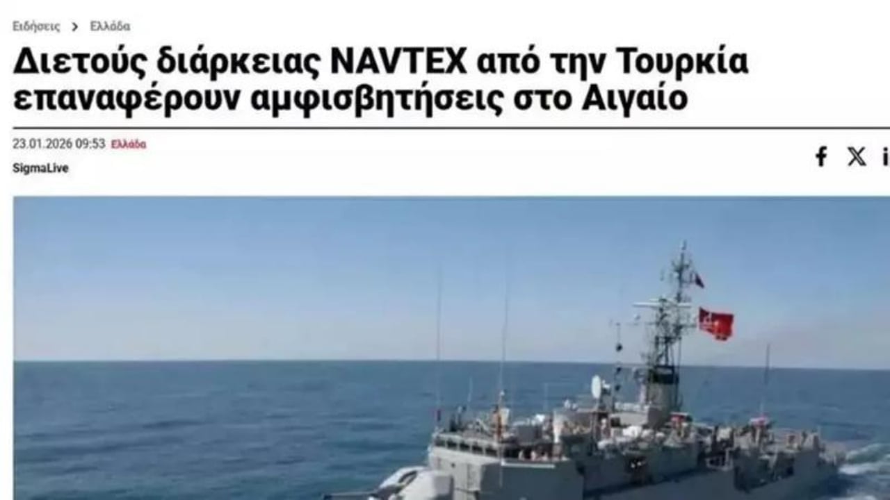 Foto - Türkiye’nin NAVTEX’i akıllarını aldı! 25. meridyenin doğusu kapatıldı