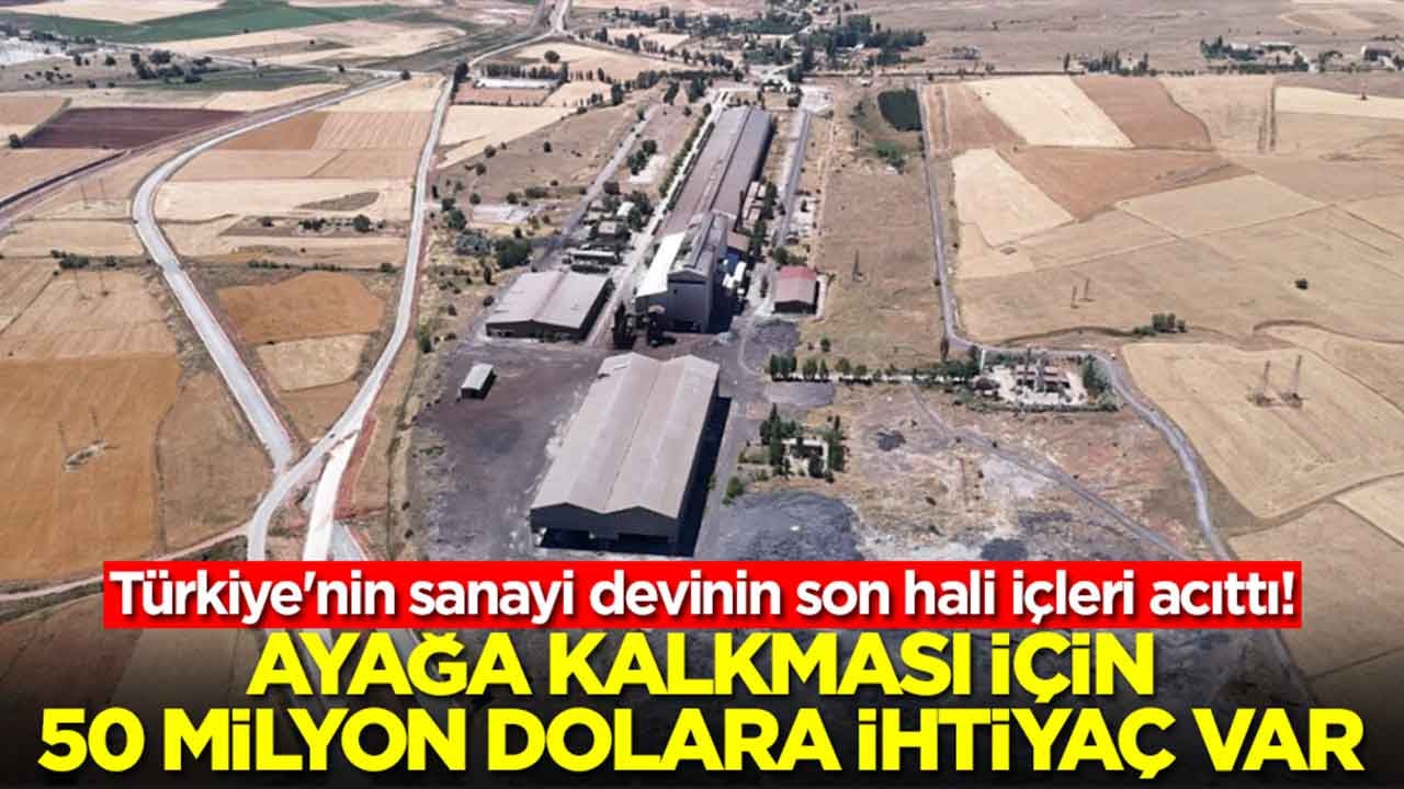 Türkiye'nin sanayi devinin son hali içleri acıttı: Ayağa kalkması için 50 milyon dolara ihtiyaç var