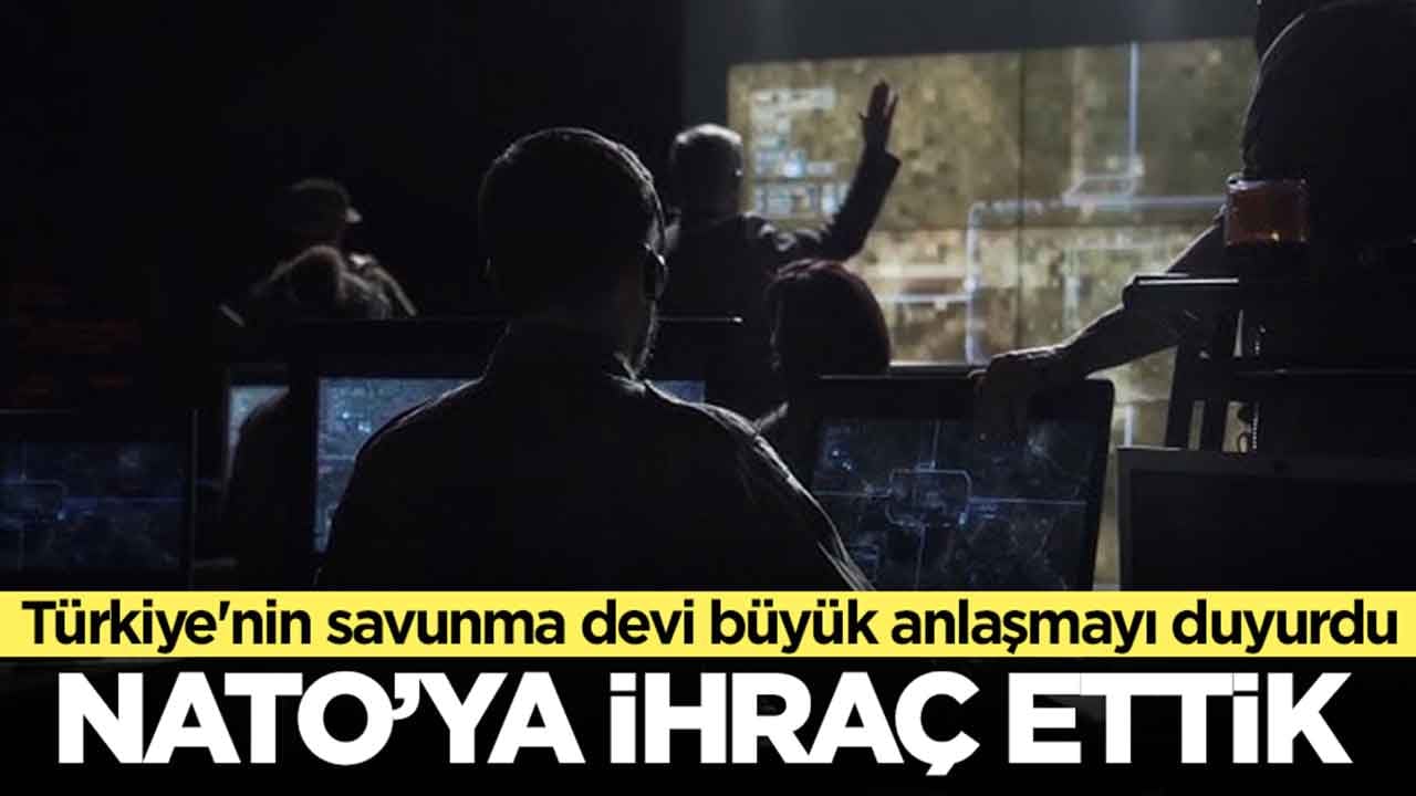 Türkiye'nin savunma devi büyük anlaşmayı duyurdu: NATO'ya ihraç ettik