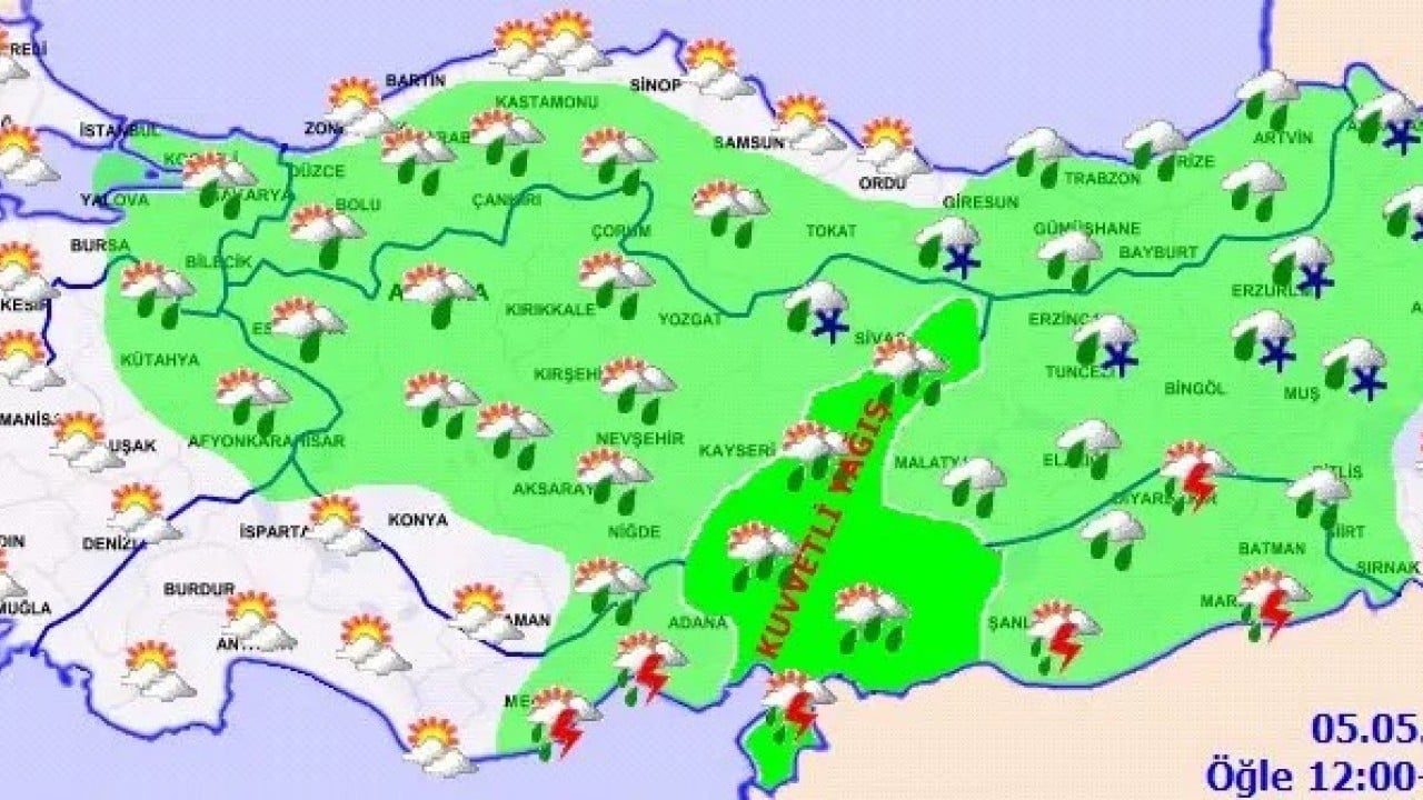 Foto - Türkiye'nin tepesine konuşlandı: Uyarılar peş peşe veriliyor, herkes 'şükürler olsun' demeye başladı