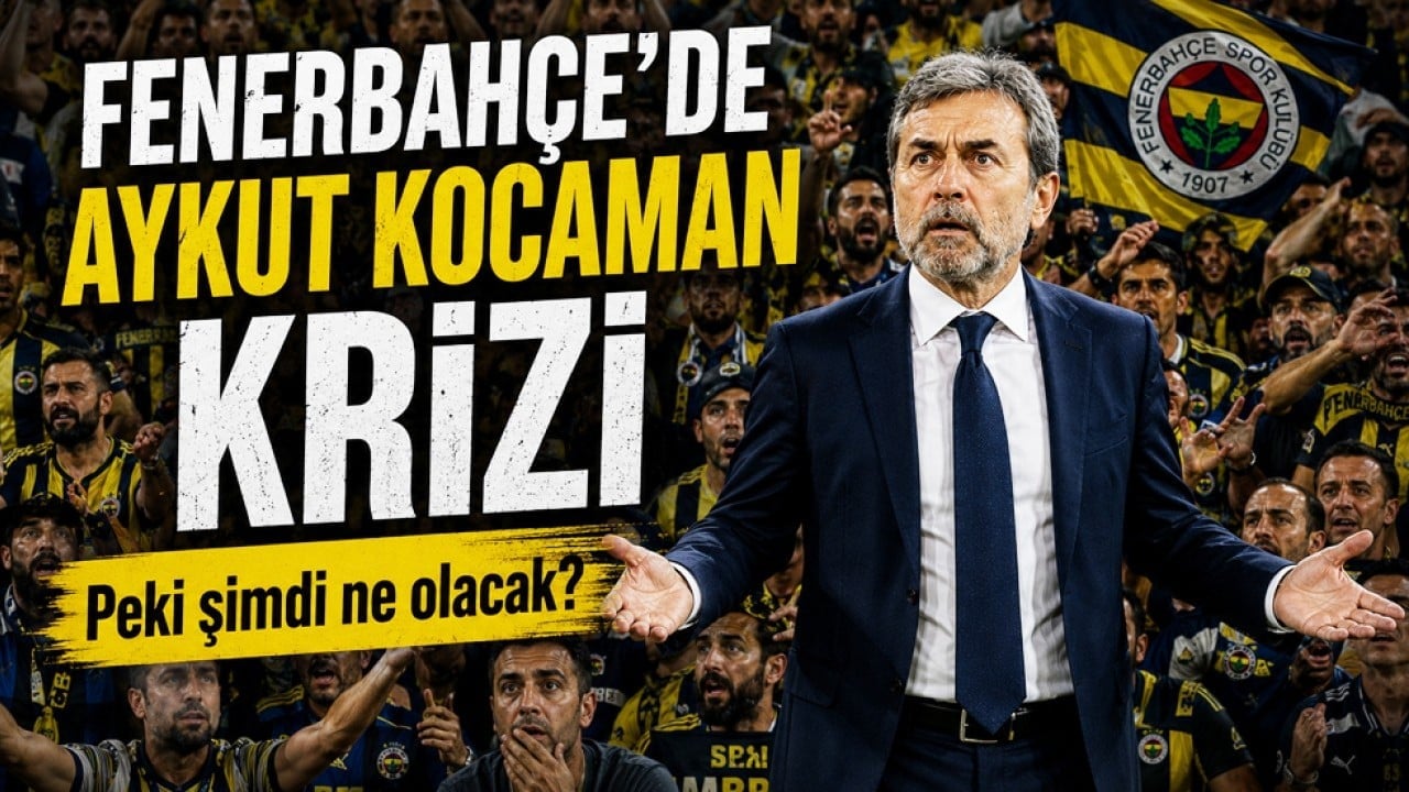 Türkiye'nin ünlü takımı Fenerbahçe'de Aykut Kocaman krizi büyüyor! Gençler Arne Slot'u istiyor
