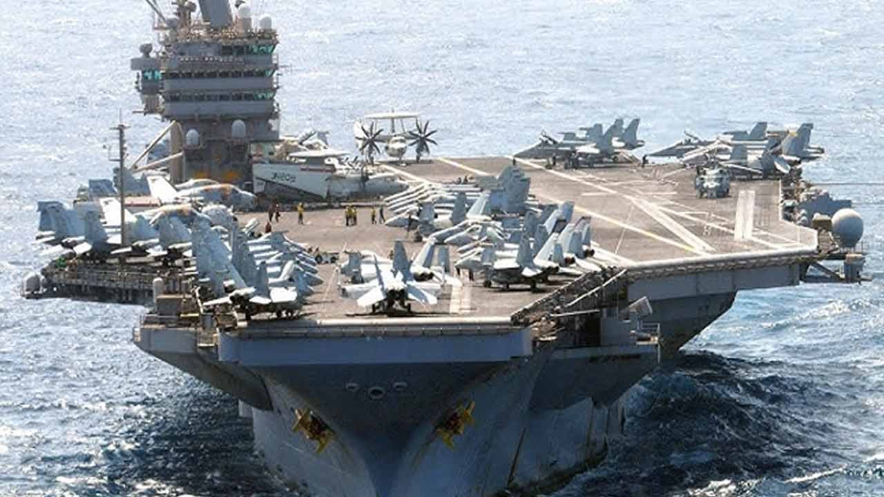 Foto - Türkiye'nin yanı başında savaş kapıda! Amerikan savaş gemisi bölgeye ulaştı