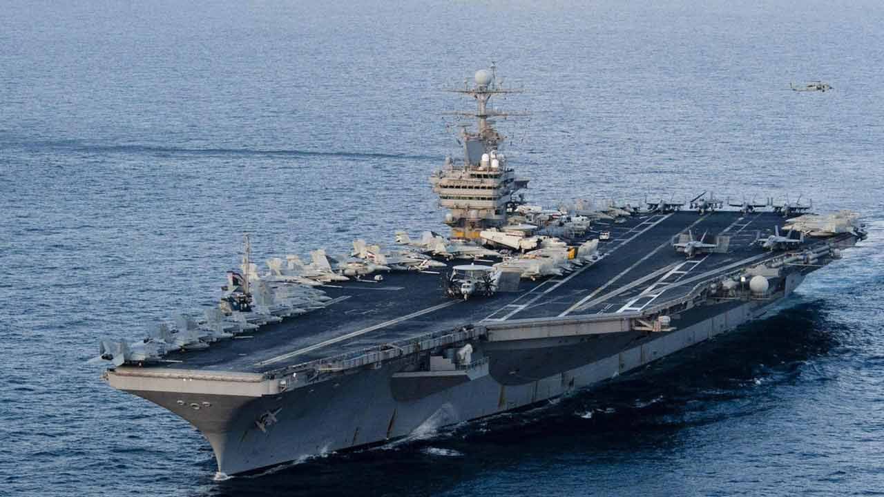 Foto - Türkiye'nin yanı başında savaş kapıda! Amerikan savaş gemisi bölgeye ulaştı