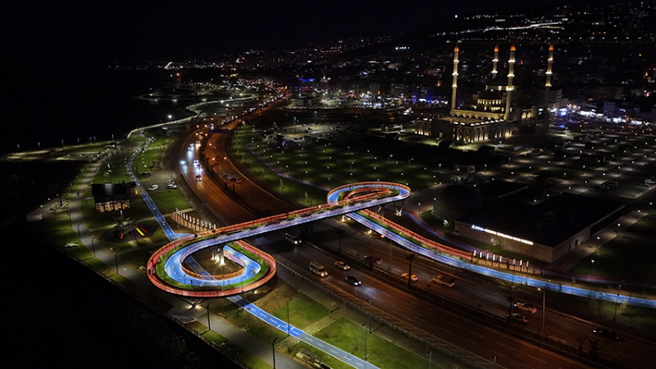 Türkiye'nin yeni ekolojik köprüsü Trabzon'a yakıştı