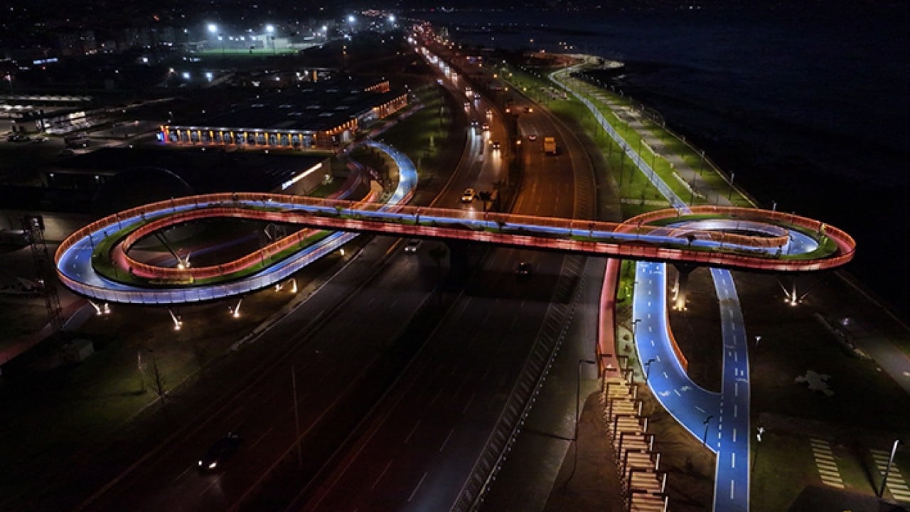 Foto - Türkiye'nin yeni ekolojik köprüsü Trabzon'a yakıştı