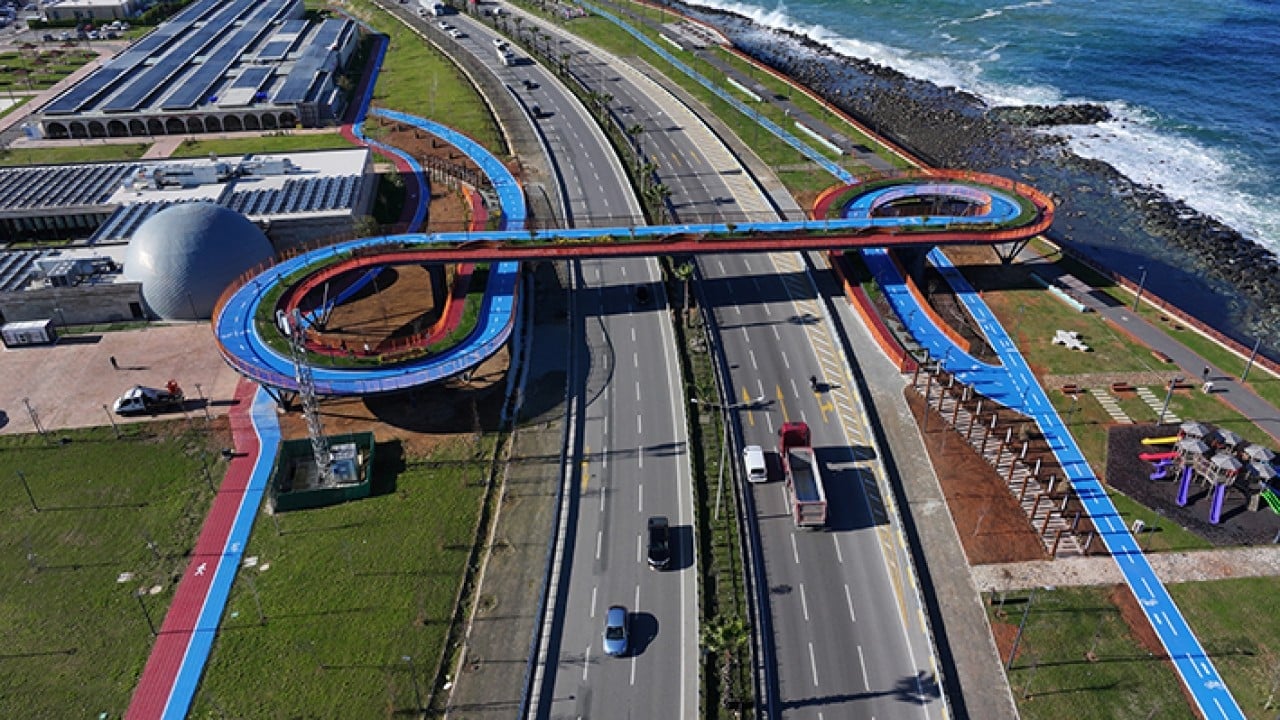 Foto - Türkiye'nin yeni ekolojik köprüsü Trabzon'a yakıştı