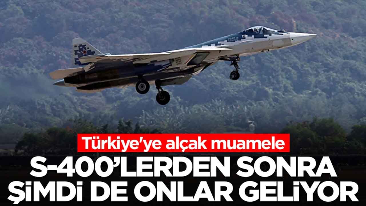 Türkiye'ye alçak muamele: S-400'lerden sonra şimdi de onlar geliyor