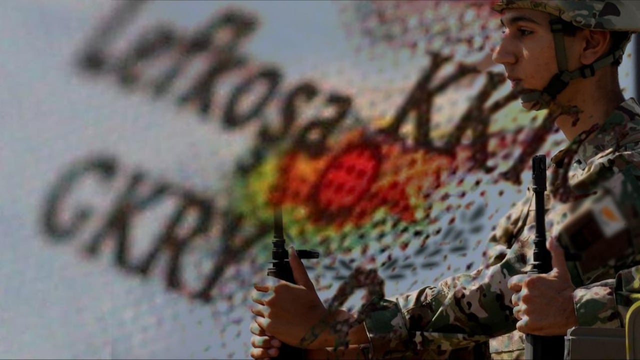 Foto - Türkiye’ye kafa tutan Güney Kıbrıs tüm dünyaya rezil oldu! Askeri tatbikatta görülmemiş olay