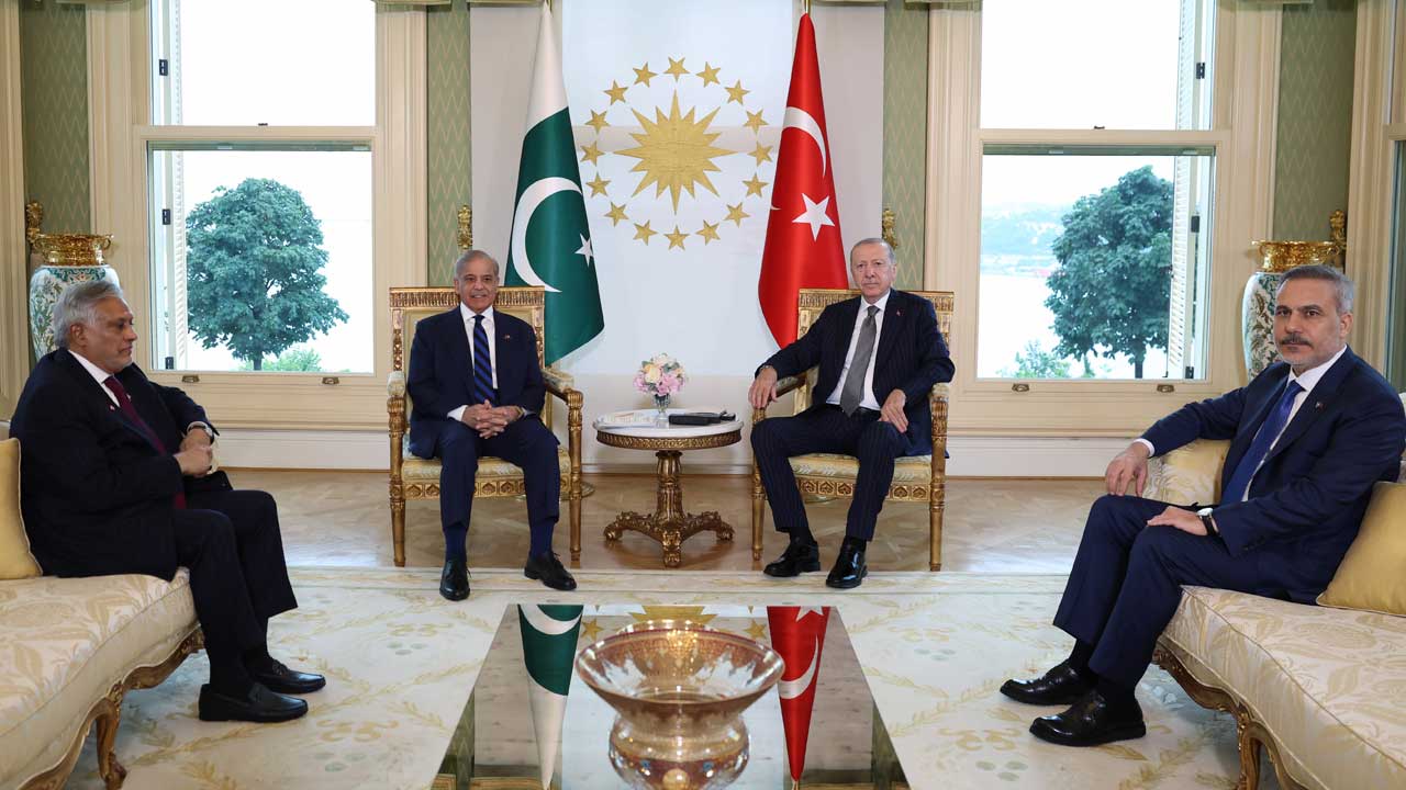 Foto - Türkiye’ye kritik ziyaret! Erdoğan-Şerif görüşmesi başladı
