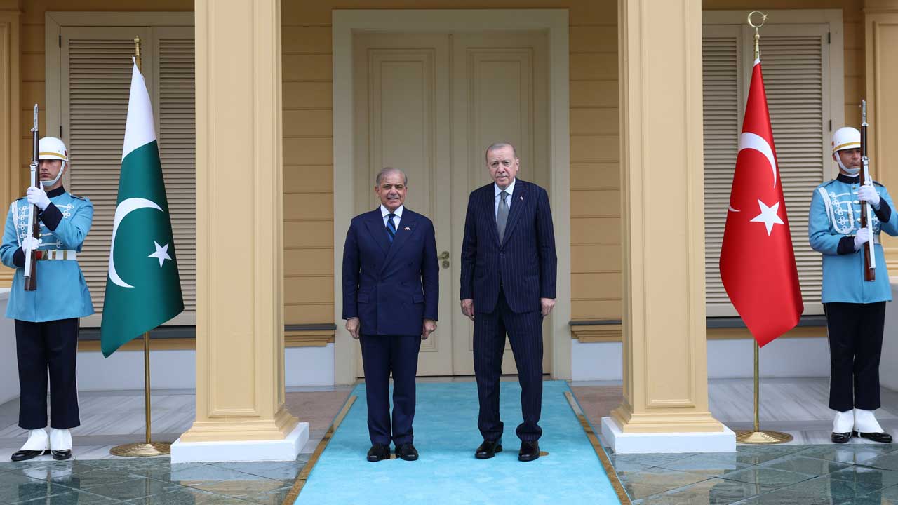 Foto - Türkiye’ye kritik ziyaret! Erdoğan-Şerif görüşmesi başladı