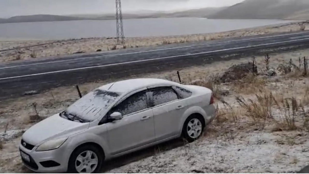Foto - Türkiye'ye sürpriz! Kar yağışı etkili oldu