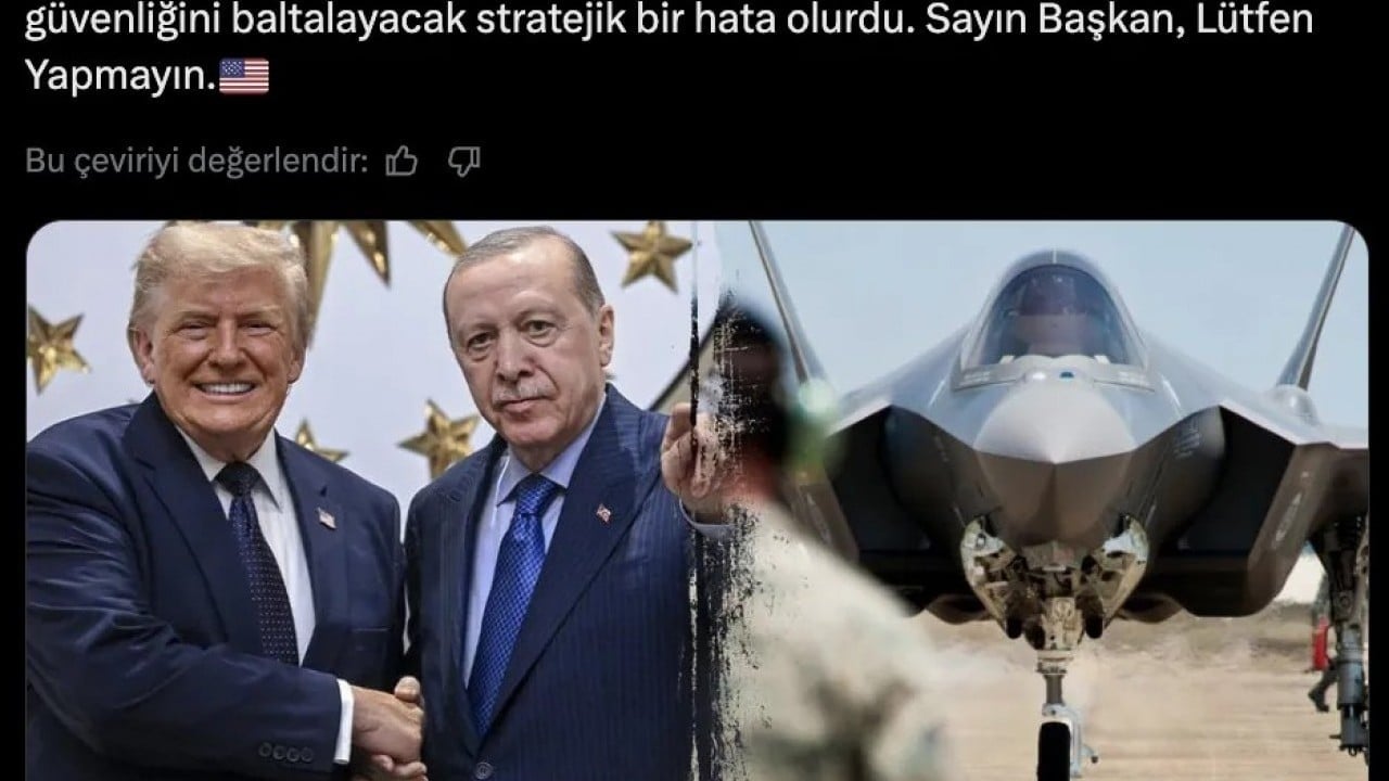 Foto - Türkiye'ye verileceği konuşulan F-35'lerle ilgili yalvardılar: Lütfen yapmayın sayın başkan