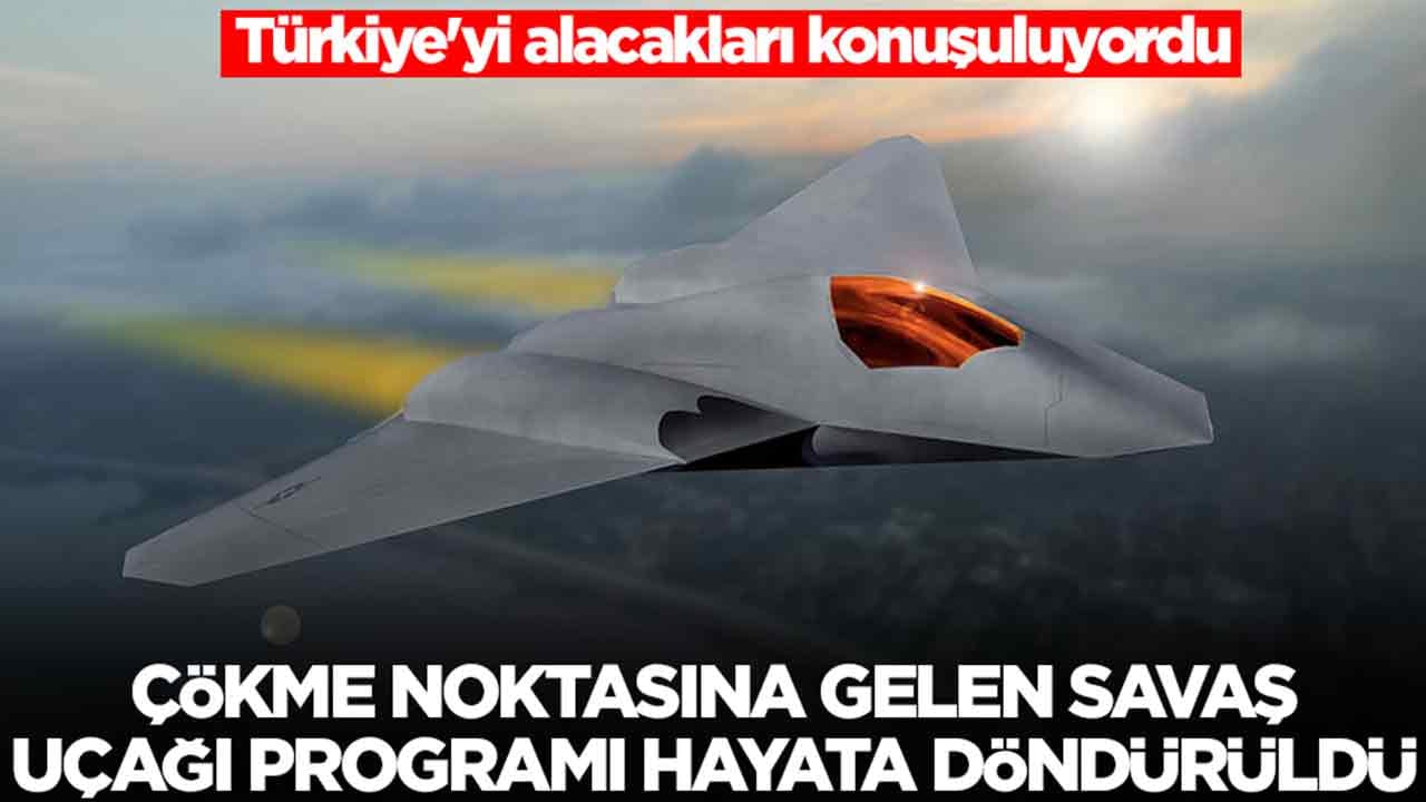 Türkiye'yi alacakları konuşuluyordu: Çökme noktasına gelen savaş uçağı programı hayata döndürüldü