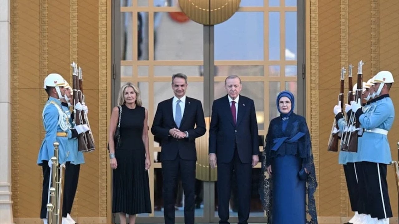 Foto - "Türkler geliyor" diyerek duyurdular! Mehterli karşılama, Yunanistan’ı yerinden hoplattı