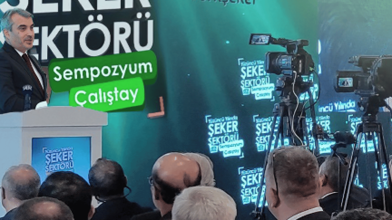 Türkşeker Genel Müdürü Şahin'den 'Pancar şekerinde arz güvenliği sorunu yok' açıklaması