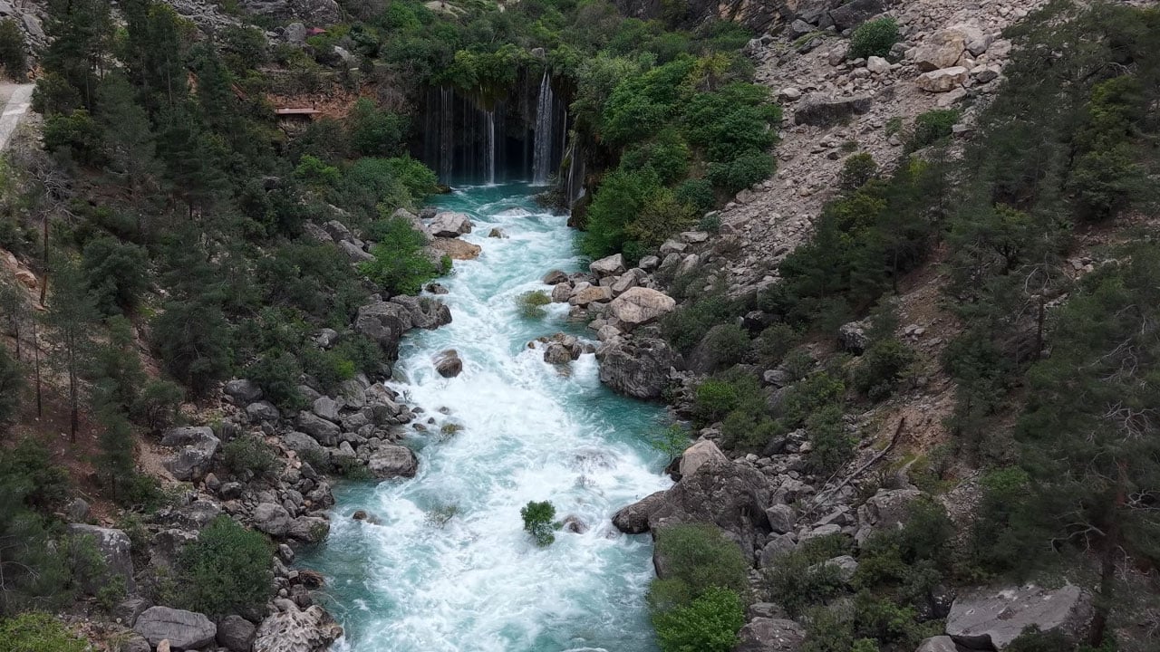 Foto - Turkuaz rengiyle görenleri büyülüyor! Mersin'in saklı güzelliği