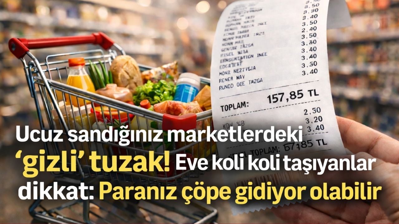 Ucuz sandığınız marketlerdeki 'gizli' tuzak! Eve koli koli taşıyanlar dikkat: Paranız çöpe gidiyor olabilir