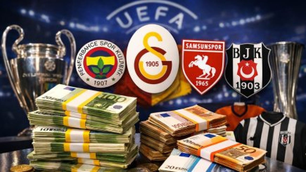 UEFA pastasından dev pay: Temsilcilerimizin kazancı belli oldu!