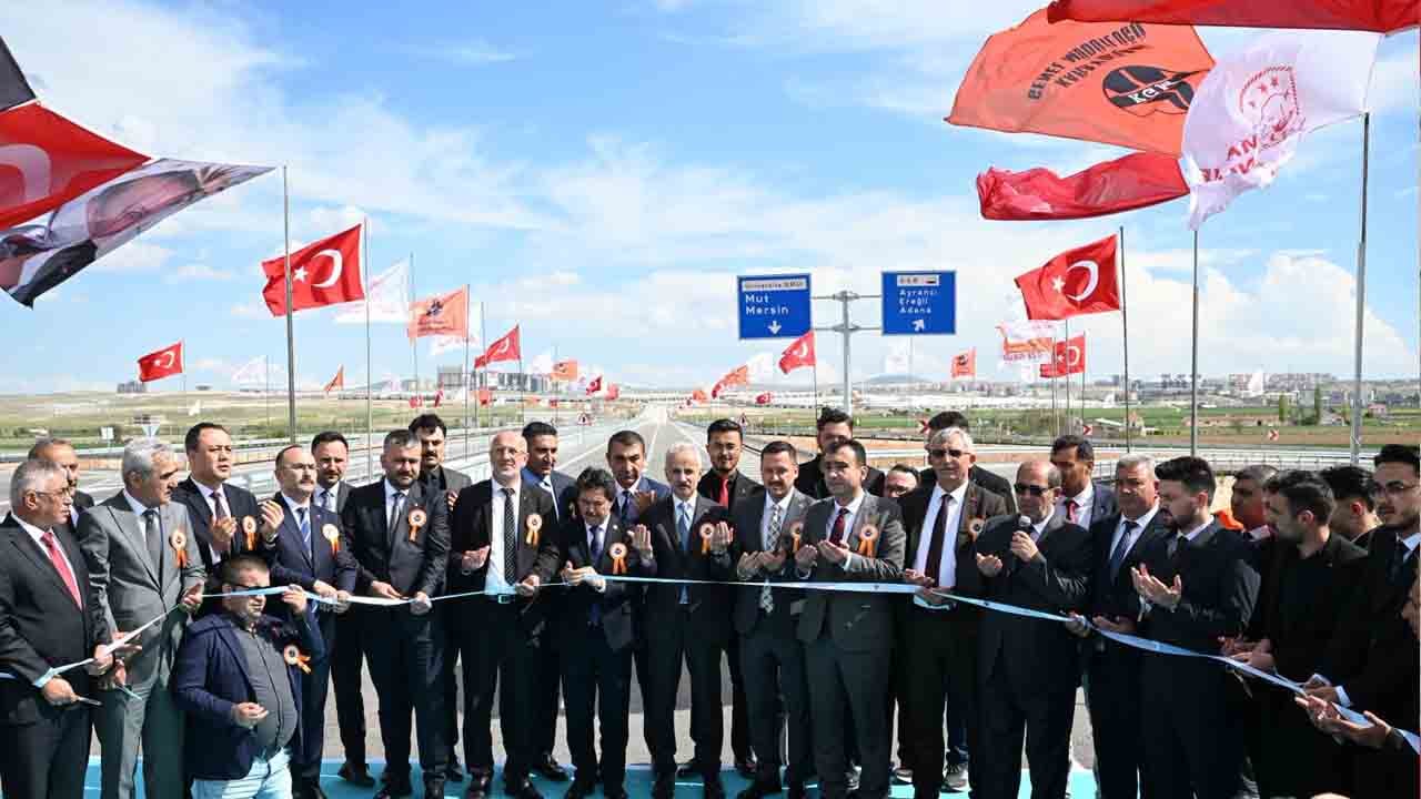 Foto - Ulaşım ağında hep daha iyiye doğru! Karaman çevre yolunda müjdeli haber